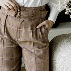 NWT Banana Republic cropped paper bag waist trouser, SZ 12